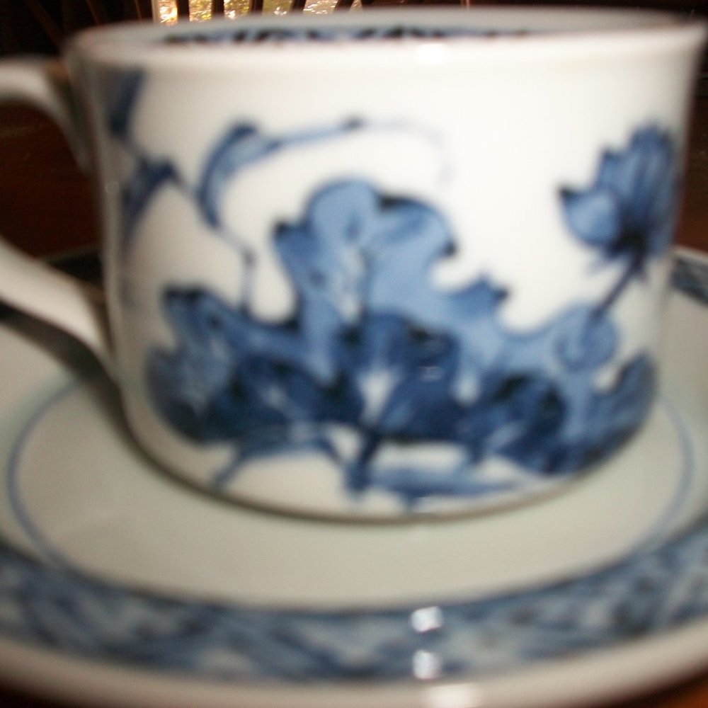 Fritz & Floyd, Inc. MCMLXXV11 (1973) 4 cup and saucer set